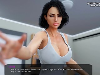 Hot cheating milf stepmom with a big round ass and gorgeous boobs deepthroat l My sexiest gameplay moments l Milfy City l Part #26