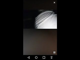 lightskin ebony plays surrounding boobs, irritant & pussy on periscope