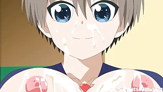 Uzaki-chan wa Asobitai! XXX Porn Girlie show - Hana Uzaki Exhilaration Potent (Hard Sex) ( Anime Hentai)